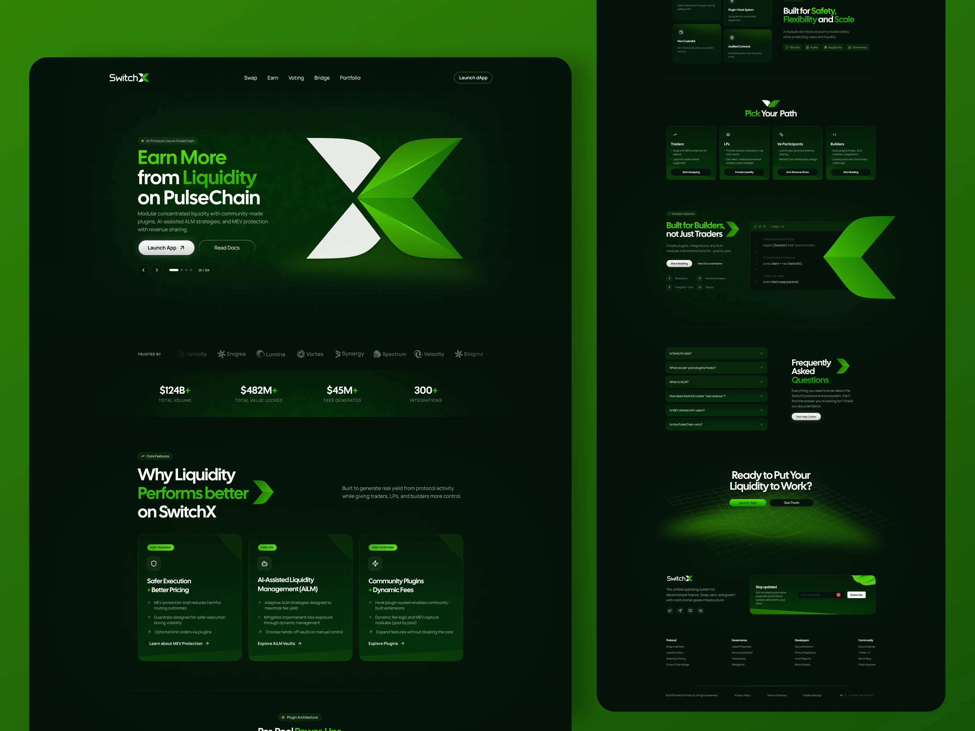 SwitchX Protocol Dashboard